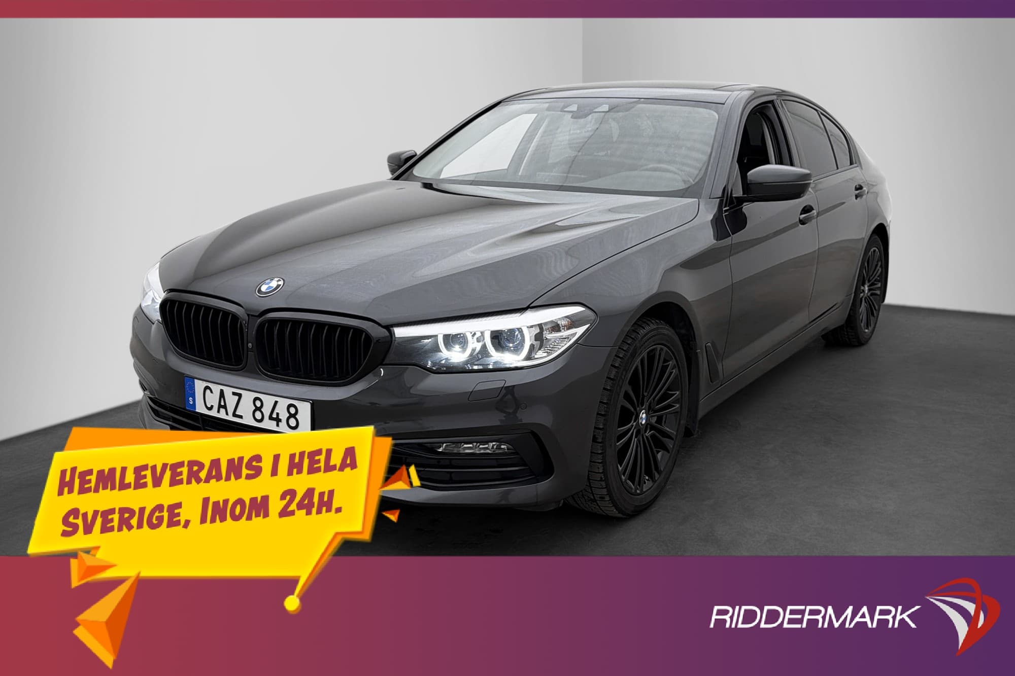 BMW 530 i xDrive Sedan Sport line Värmare Taklucka 360 Skinn