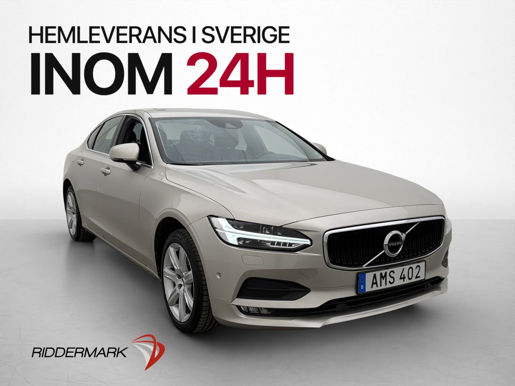 Volvo S90 D4 AWD Momentum Plus VOC Värmare 4-Zon Navi Drag