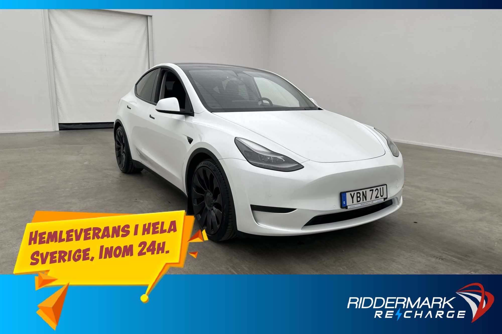 Tesla Model Y Performance AWD Panorama FSD Kamera Sv.Såld