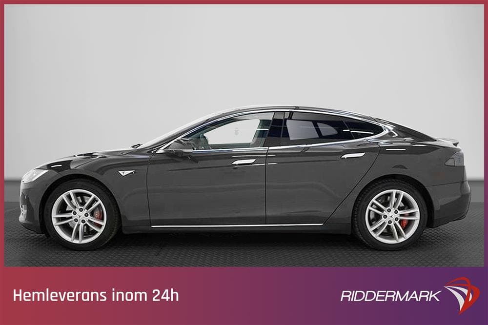 Tesla Model S P85 Pano Backkamera Svensksåldexteriör