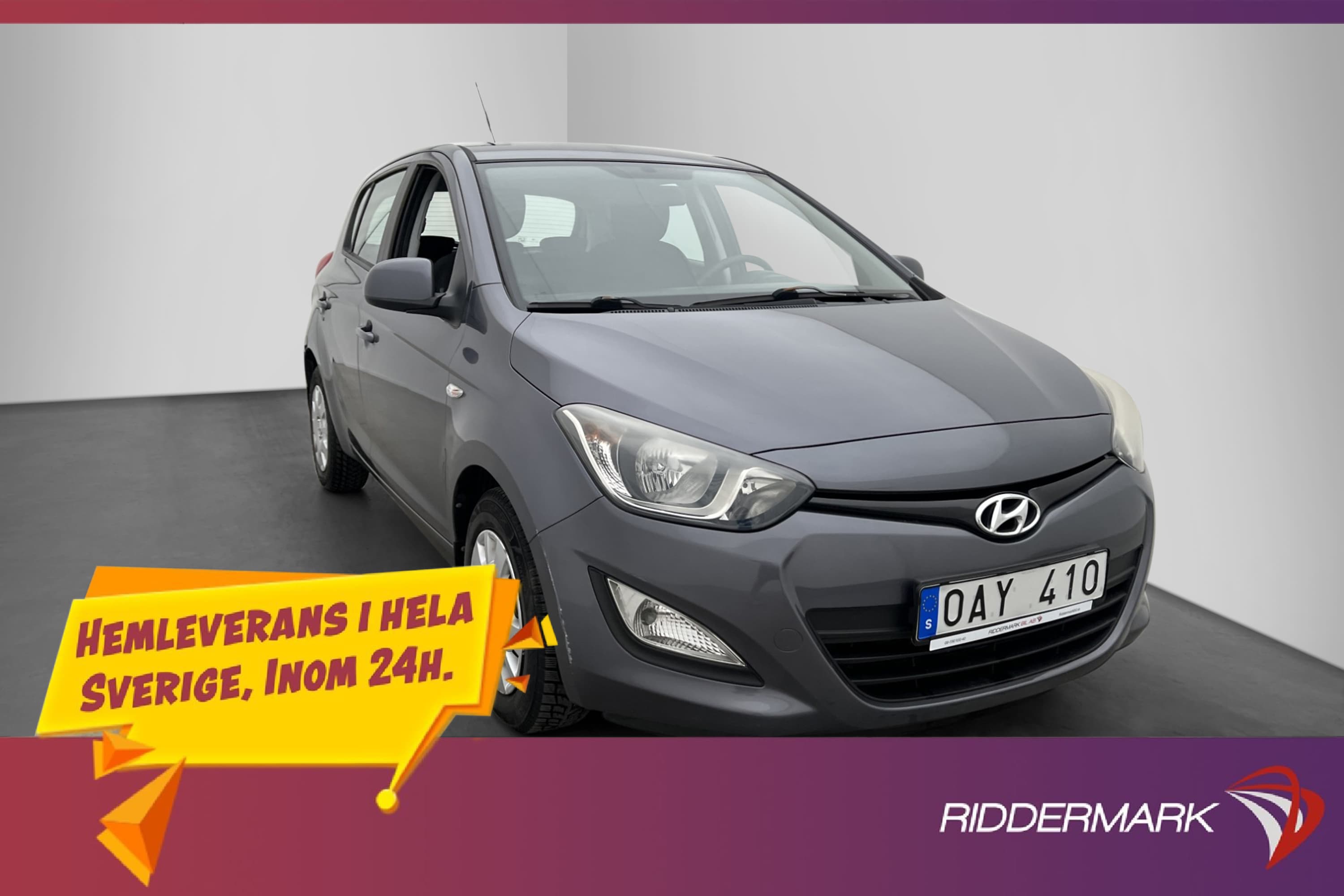 Hyundai i20 1.2 84hk Select Låg-Skatt En-Brukare