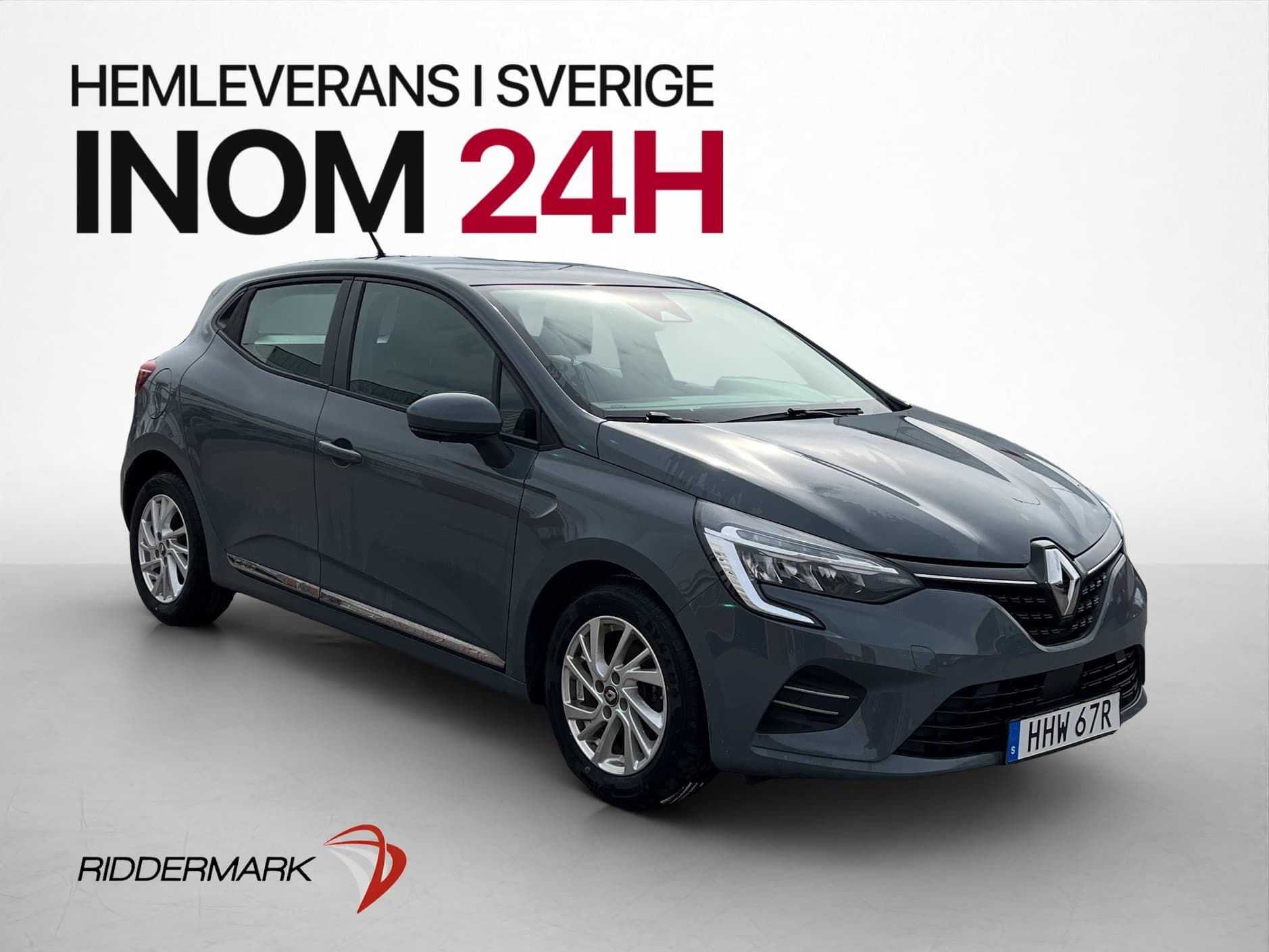 Renault Clio 1.0 SCe 72hk Zen P-Sensorer Bluetooth Låg Skatt
