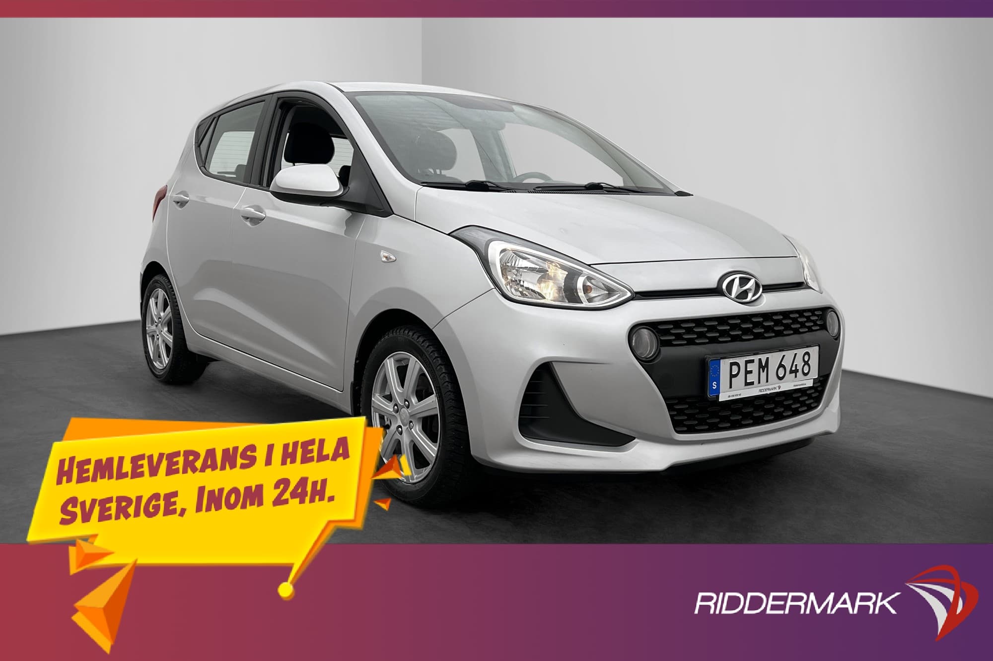 Hyundai i10 Comfort Rattvärme Farthållare Bluetooth