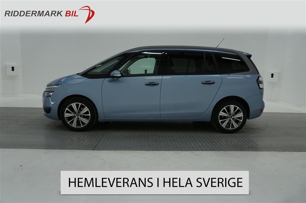 Citroën C4 Grand Picasso 7-Sits Navi B-Kam 0,39l/mil 120hk