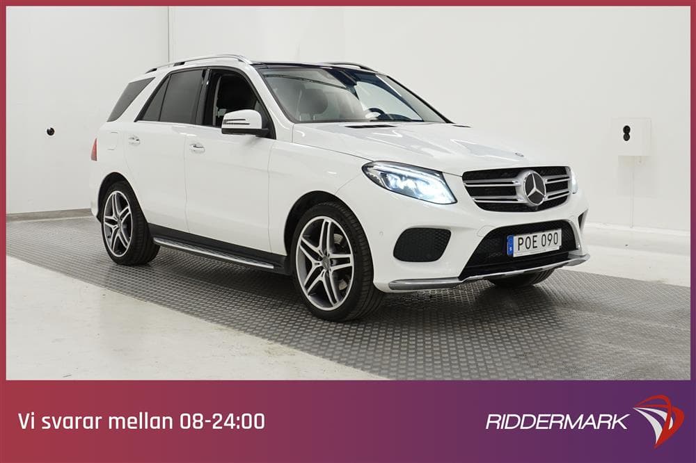 Mercedes-Benz GLE 350d 4M 258hk AMG Pano H/K 360° 0.64l/mil