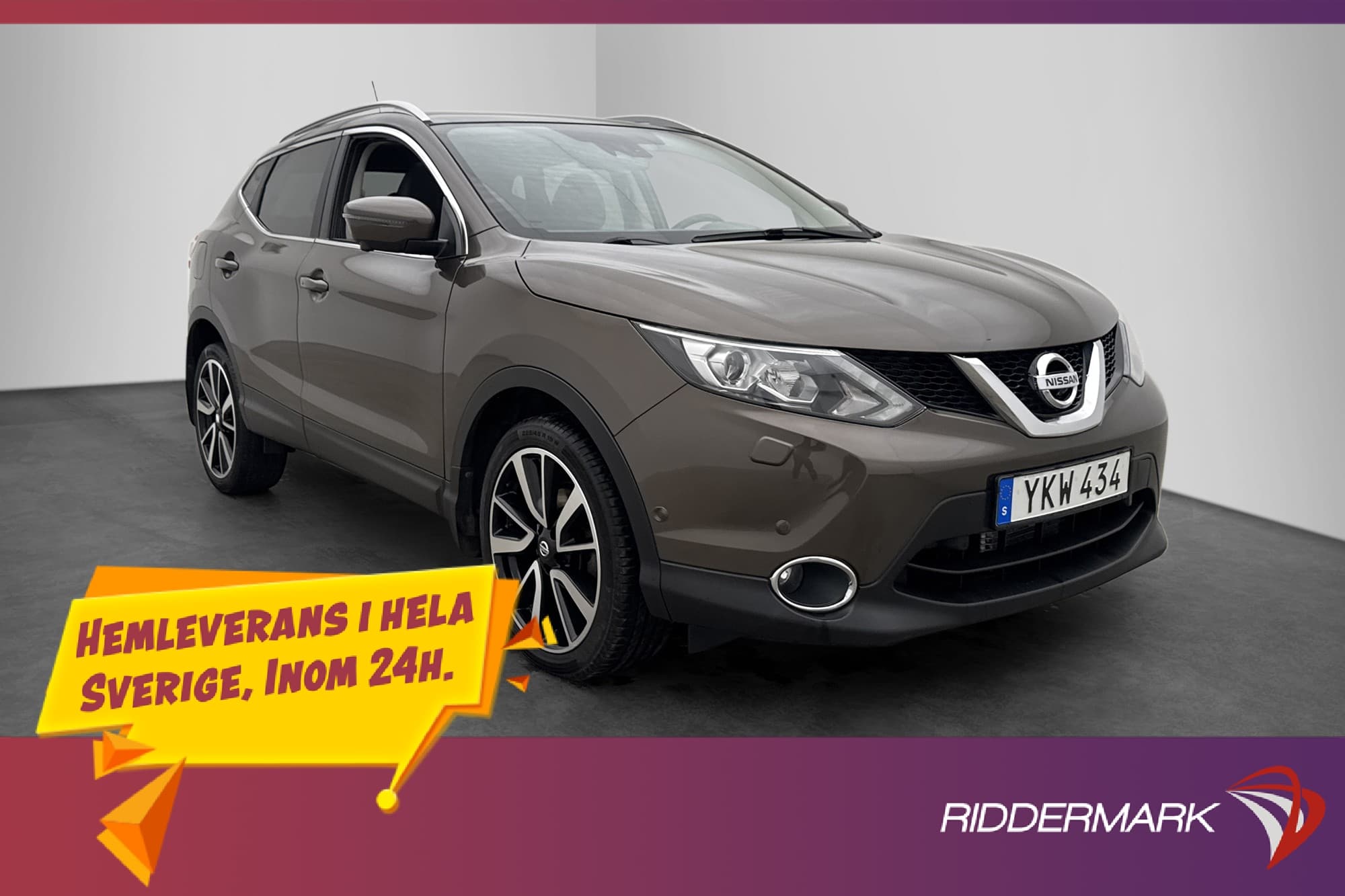 Nissan Qashqai 1.6 dCi 130hk Tekna 360° Pano Navi Drag