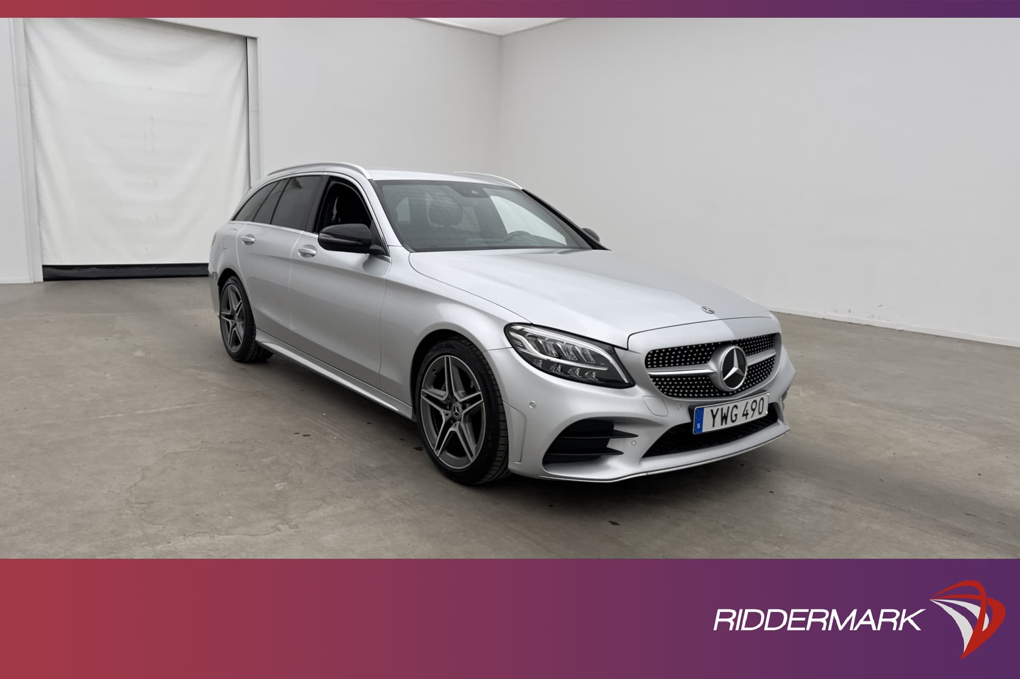 Mercedes-Benz C 200 T d 150hk AMG Line Kamera Navi Dragkrok