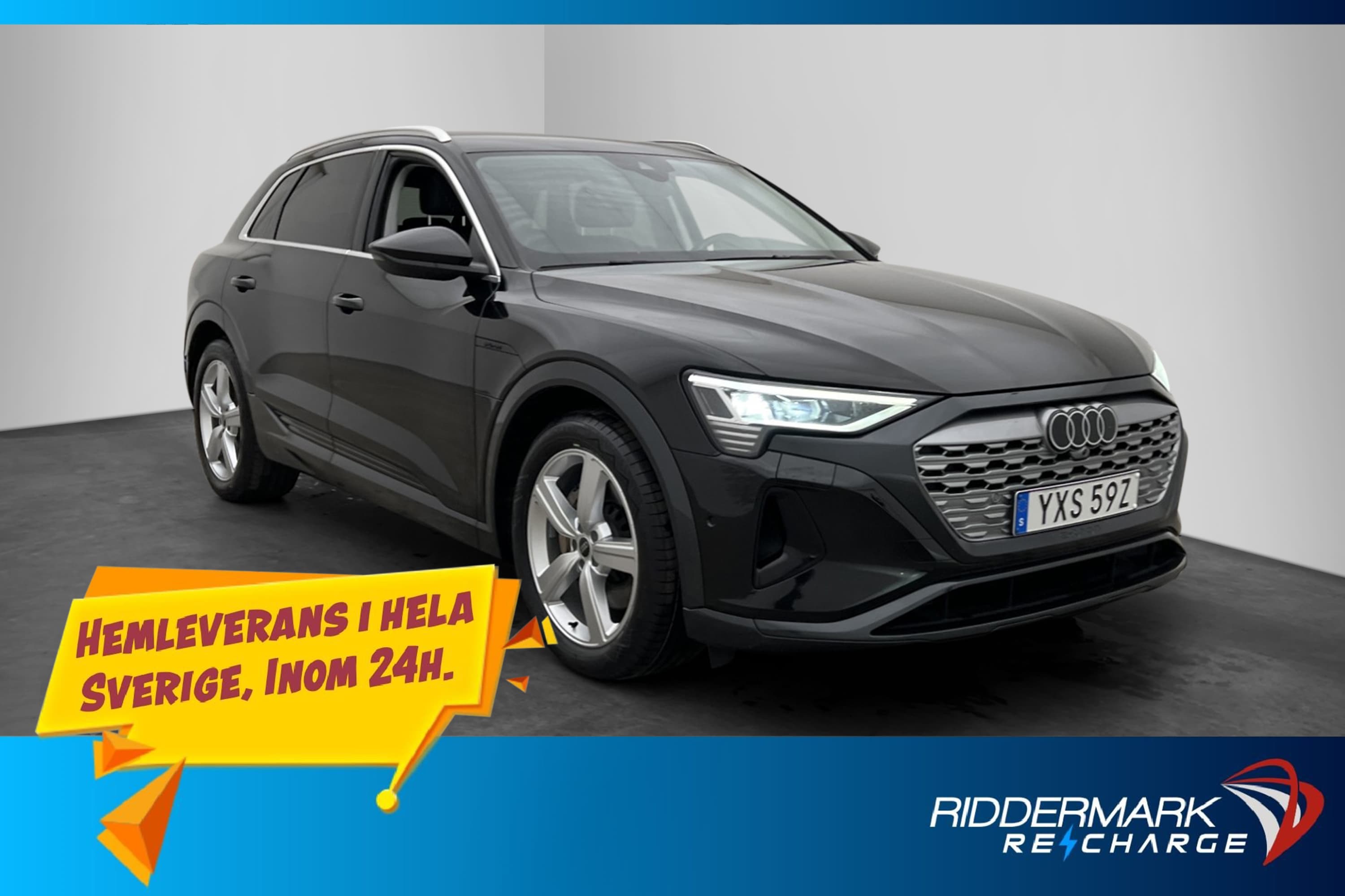 Audi Q8 50 e-tron Quattro Värmare Kamera Skinn Drag MOMS