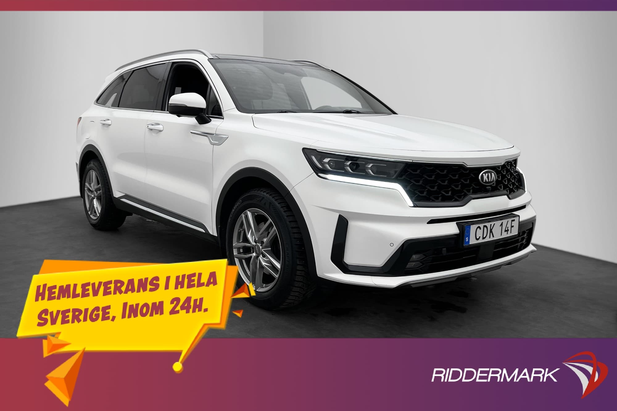 Kia Sorento PHEV Advc Plus MOMS HUD BOSE Pano 360° Värmare