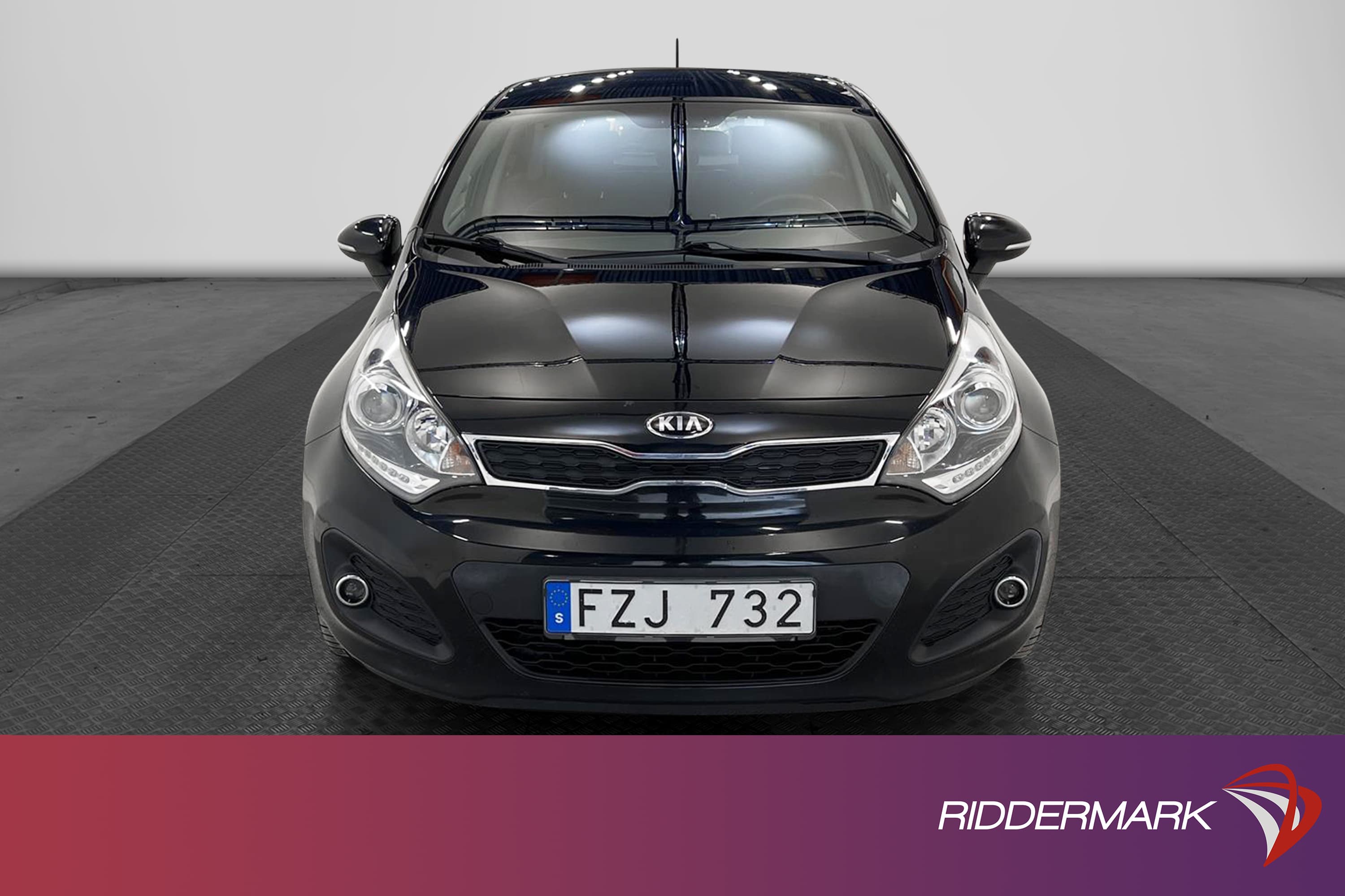 Kia Rio 5-dörrar 1.2 CVVT 86hk GLS Rattvärme Välserv En-Bruk