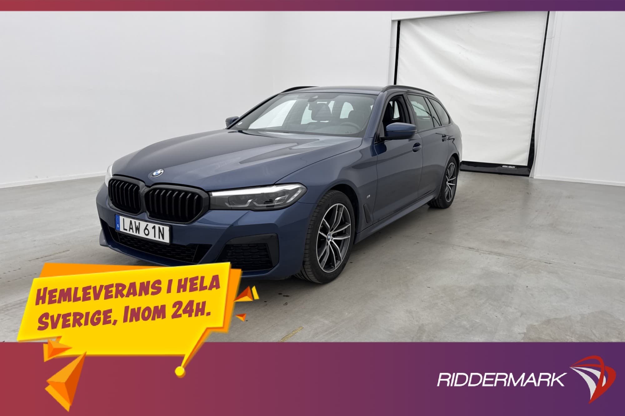 BMW 520 d xDrive Touring M Sport Kamera Skinn CarPlay Drag