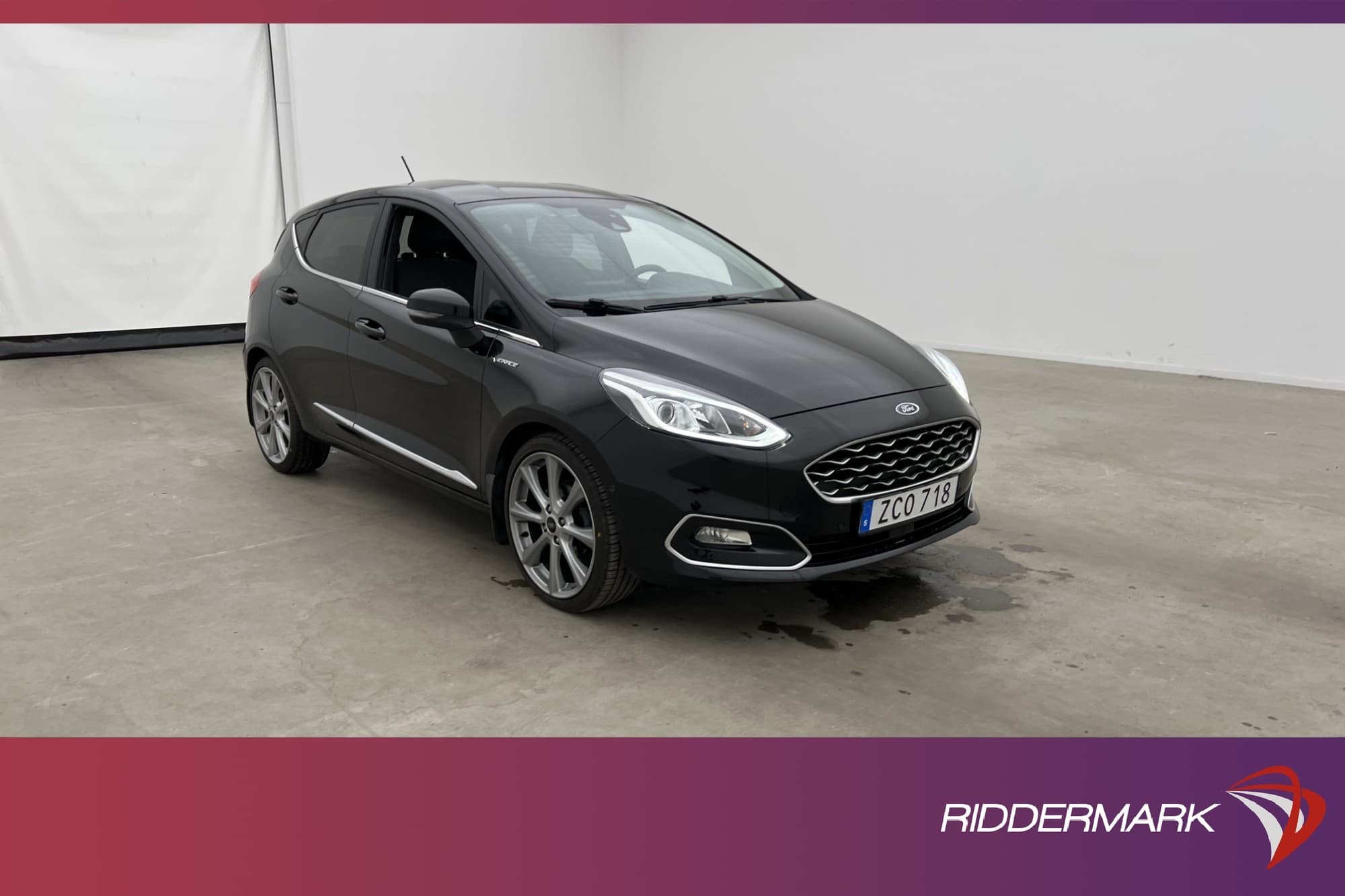 Ford Fiesta 100hk Vignale B&O Kamera Navi Rattvärm Drag