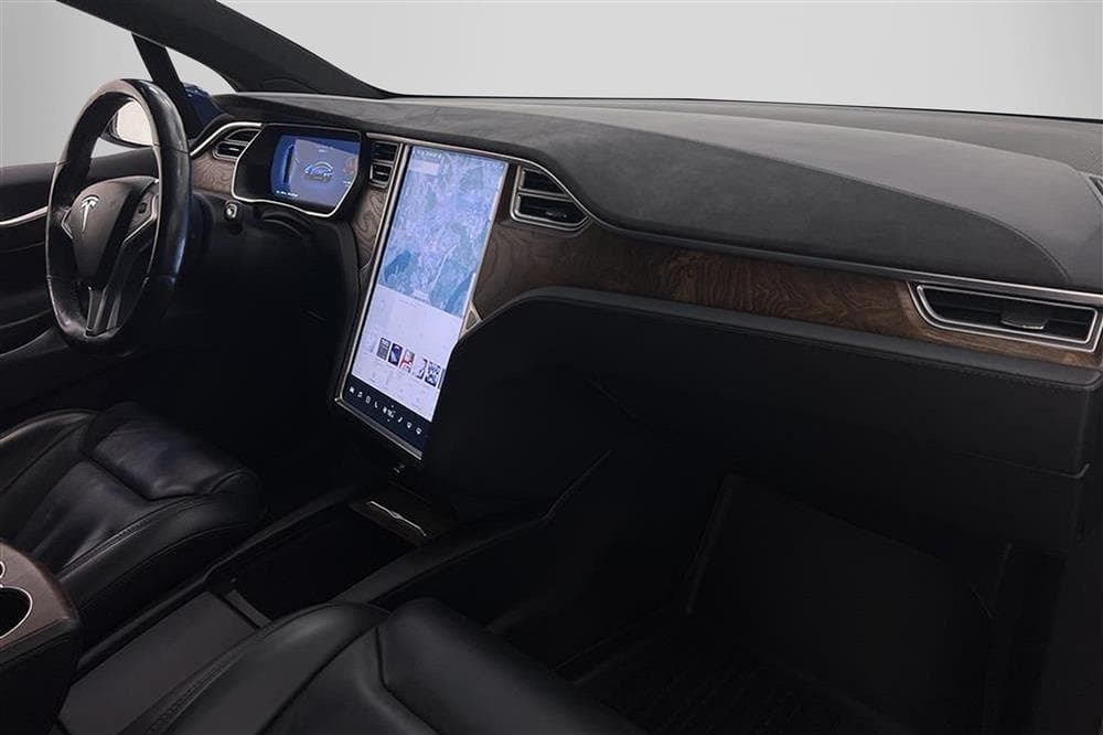 Tesla Model X 100D AWD 6 Sits Drag Uppgraderad AP Vinter pktinteriör