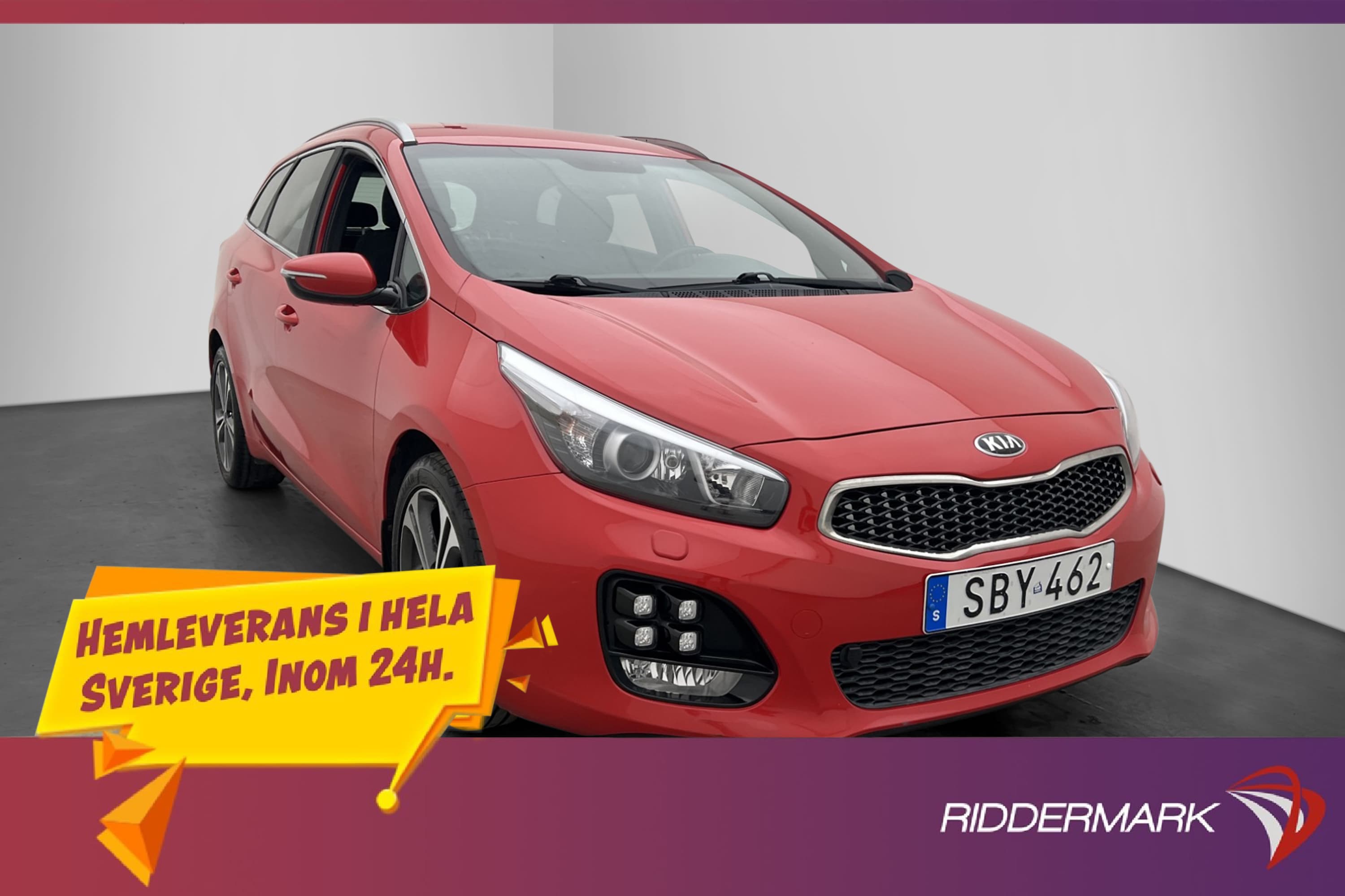 Kia Ceed SW 1.6 GDI GT Line Värmare Kamera CarPlay Navi