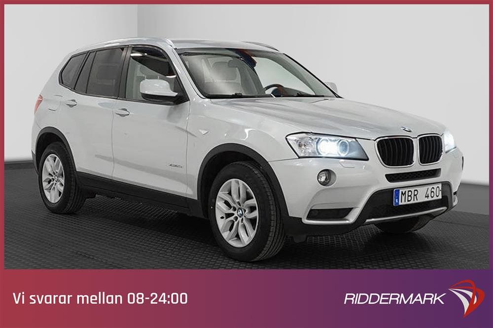 BMW X3 xDrive20d, F25 184hk