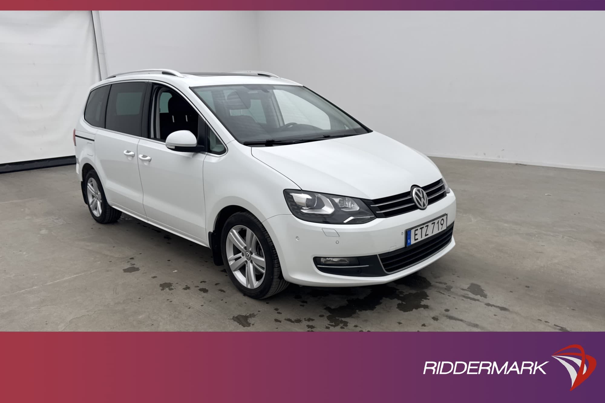 Volkswagen Sharan 2.0 TDI 4M 184hk Panorama Värmare Drag