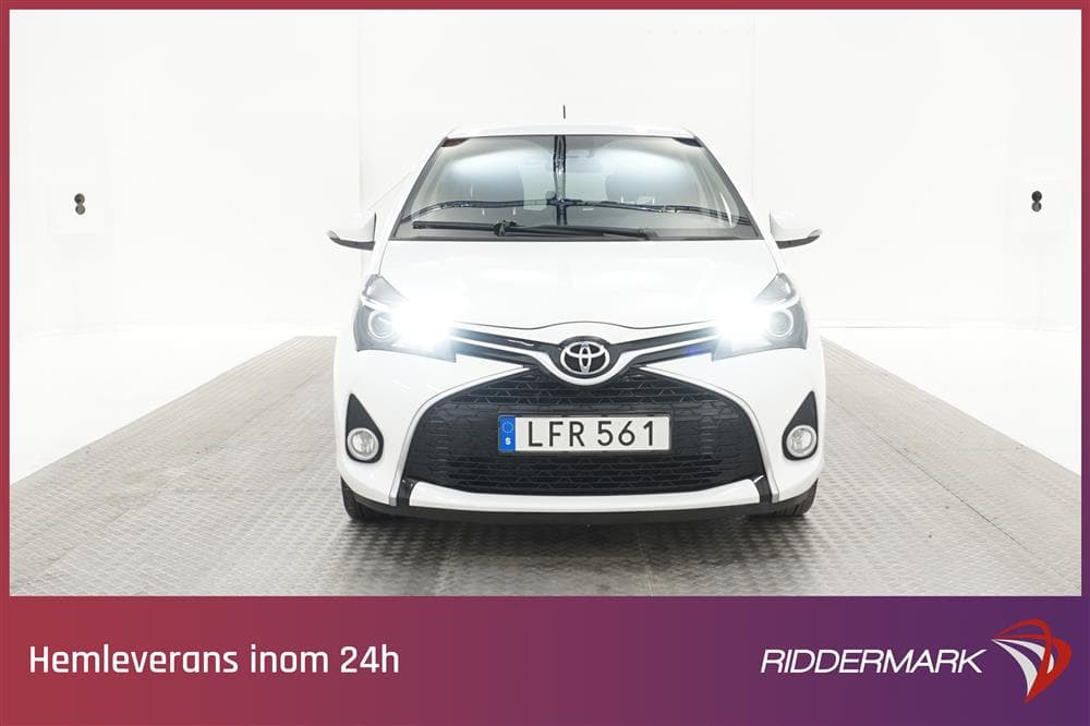 Toyota Yaris 1.33 100hk Låg Skatt Nyservad