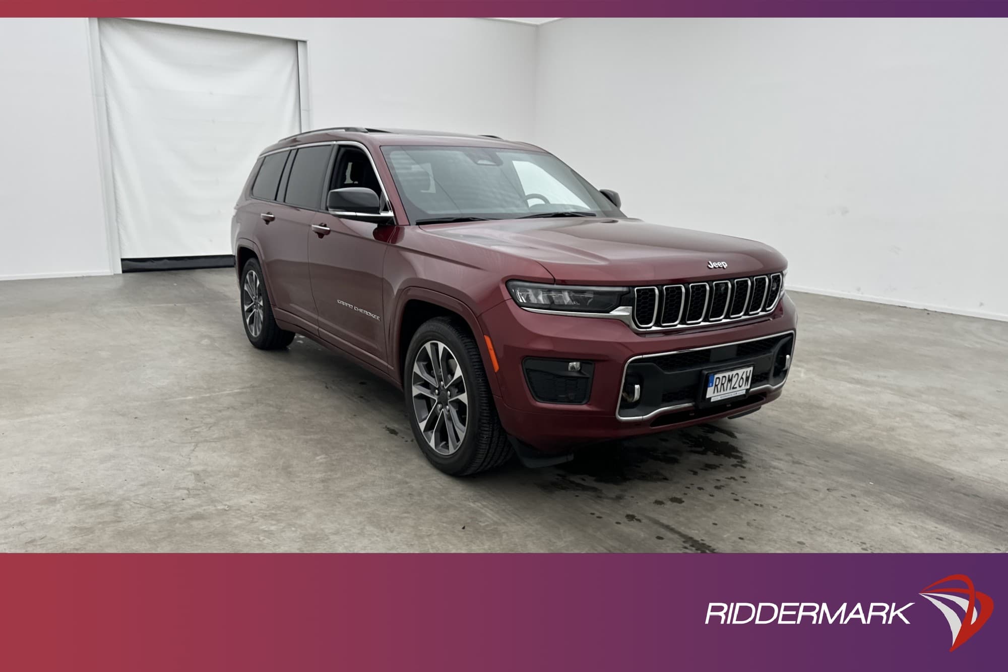 Jeep Grand Cherokee L V6 4WD Overland 7-sits Pano Night HUD