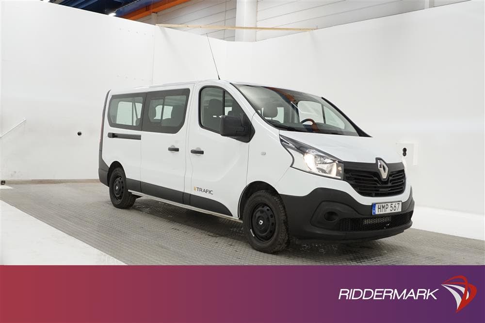 Renault Trafic Passenger 1.6 dCi 120hk Lång Värmare Moms