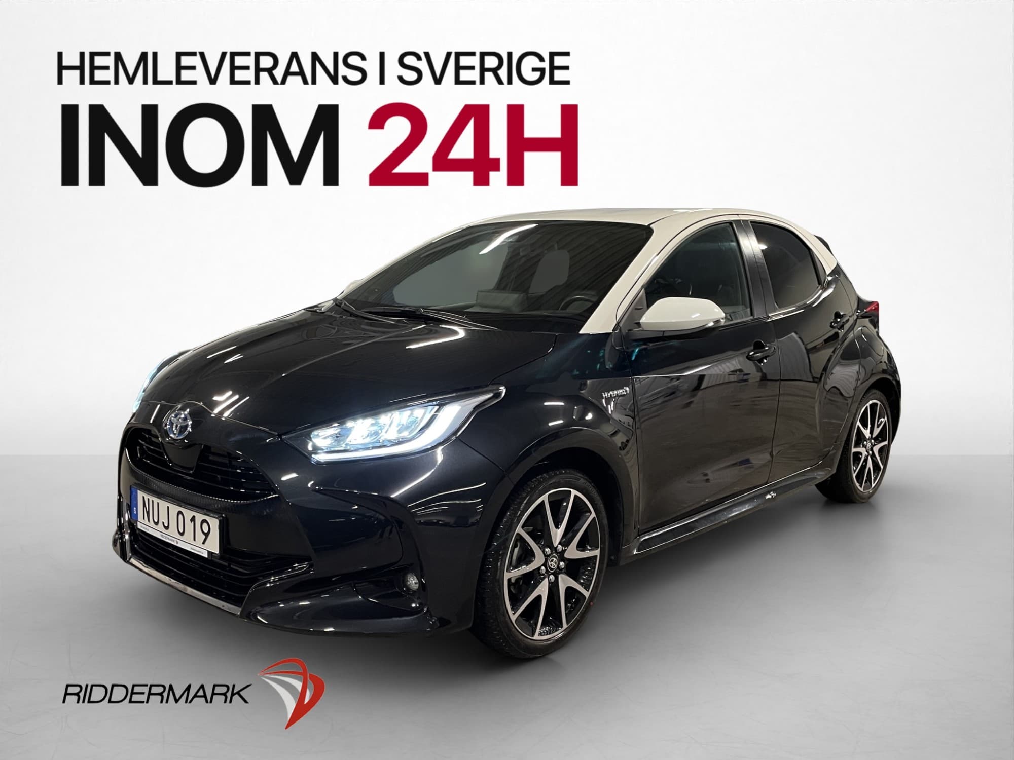 Toyota Yaris Hybrid CVT Style M&K-Värmare Kamera JBL CarPlay