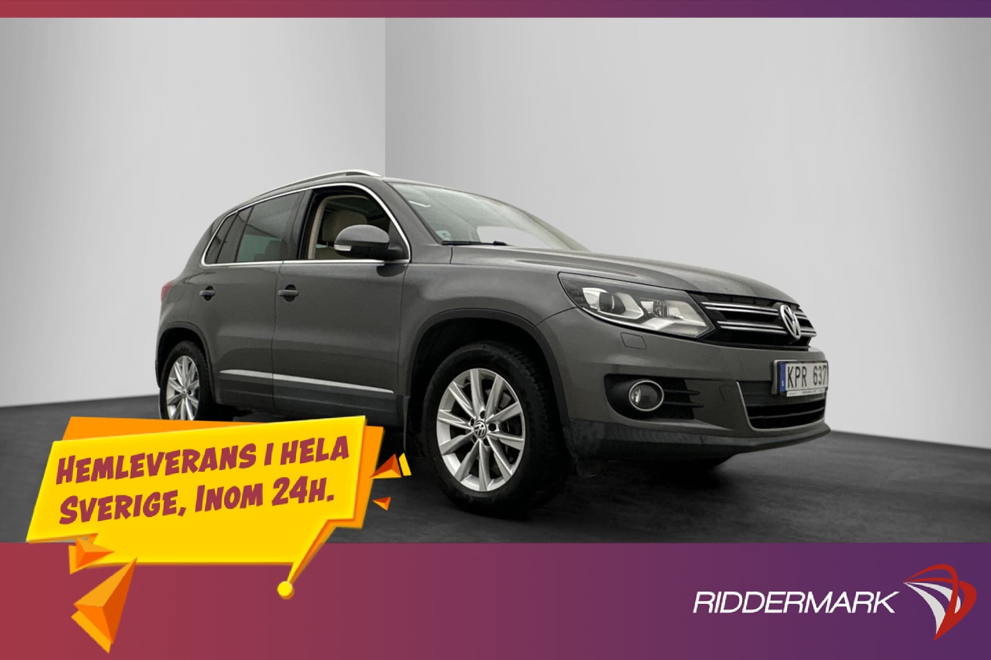 Volkswagen Tiguan 2.0 TDI 140hk 4M Skinn Pano Kamera Drag