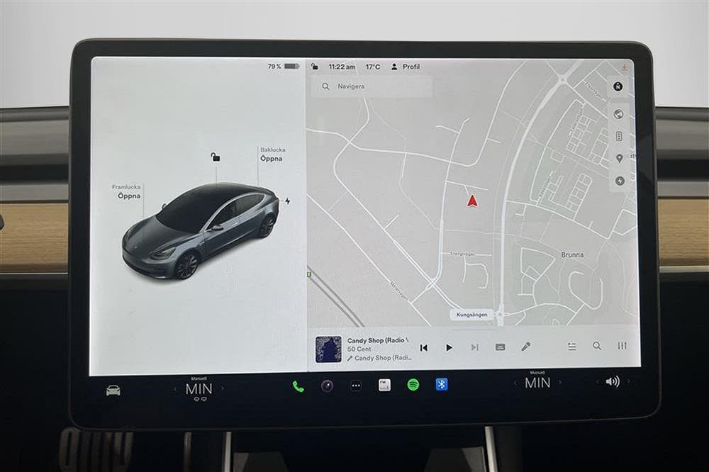 Tesla Model 3 Performance AWD 510hk Svensksåld Premiuminteriör