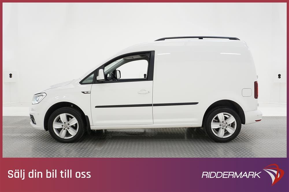 Volkswagen Caddy 2.0 TDI Aut Eu6 102hk Drag Värmare Moms