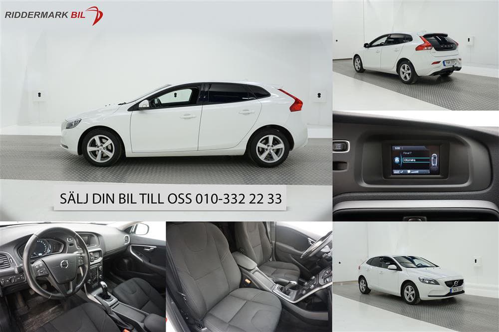Volvo V40 T3 152hk  Voc Drag B-Värm Adaptiv Lane Assist PDC exteriör