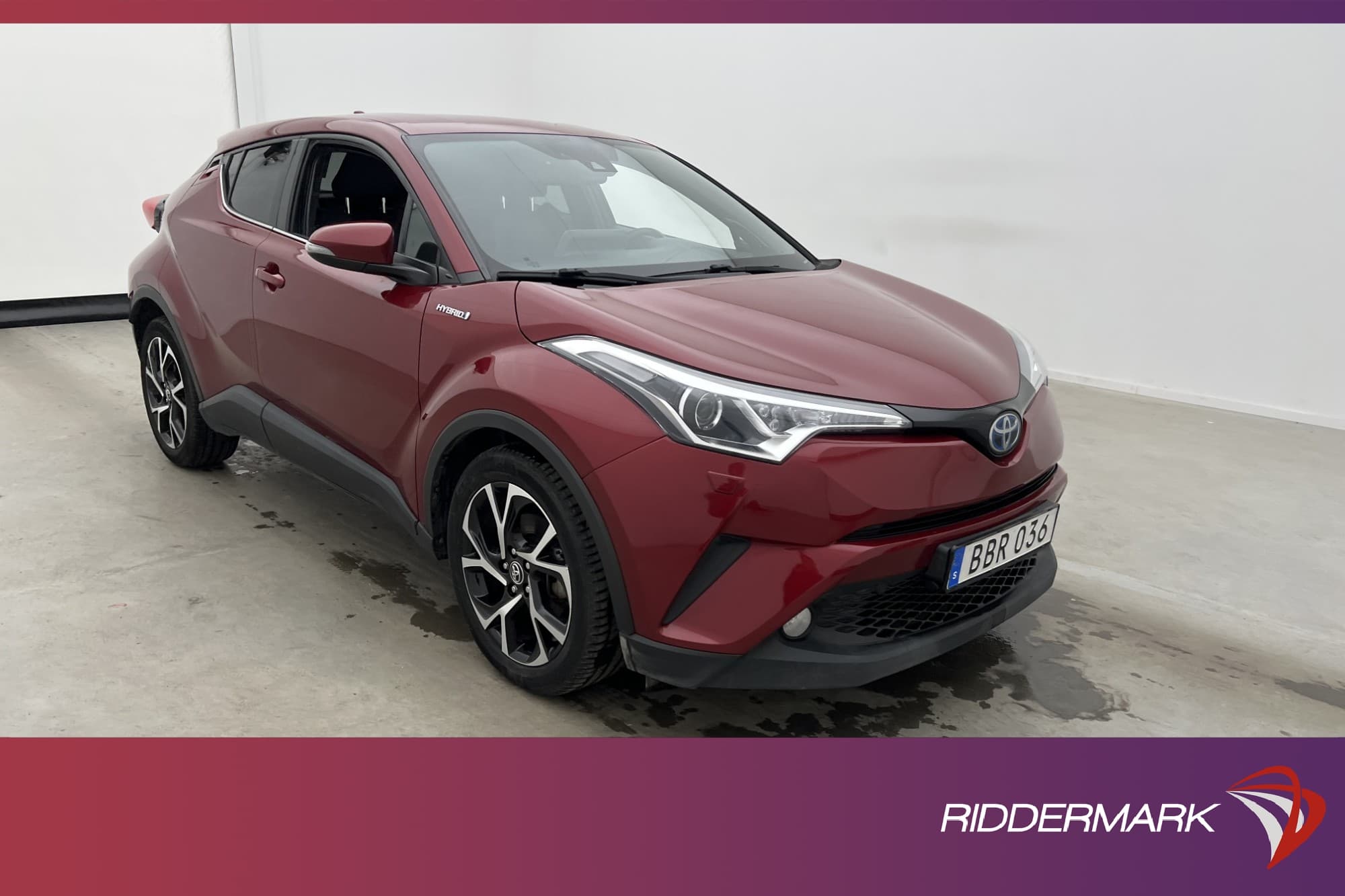 Toyota C-HR Hybrid 122hk X-Edition JBL M&K-Värm Kamera Skinn