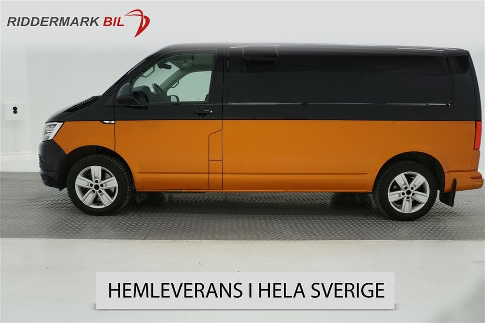 Volkswagen Transporter 2.0 TDI 4M (204hk) L2 Aut Värmare Moms Navi