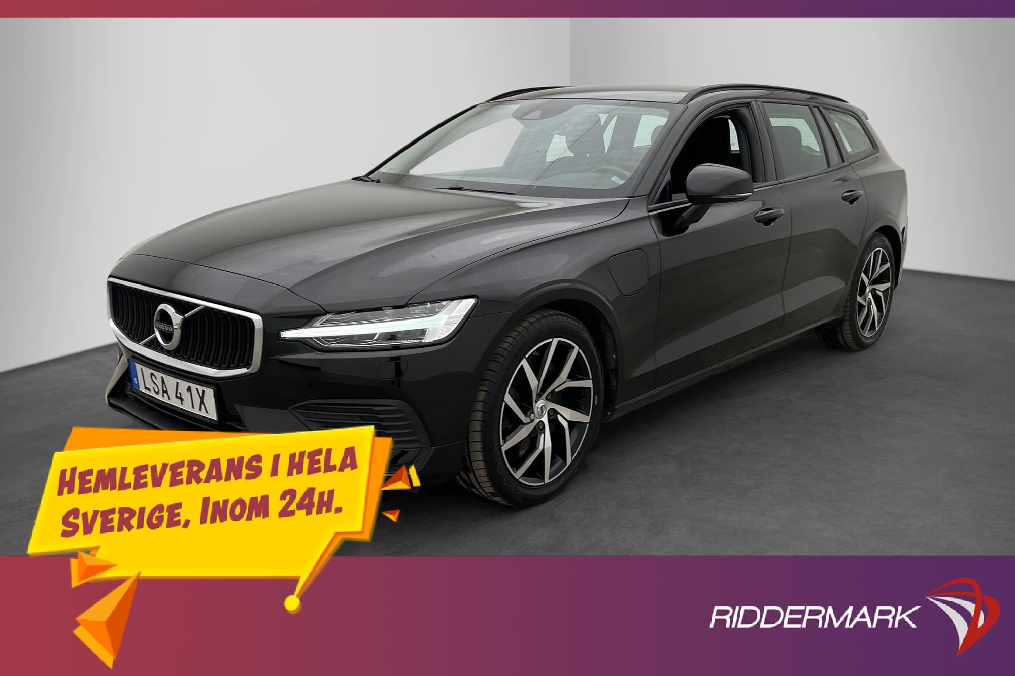 Volvo V60 Recharge T6 AWD Värmare Kamera Drag BLIS MOMS