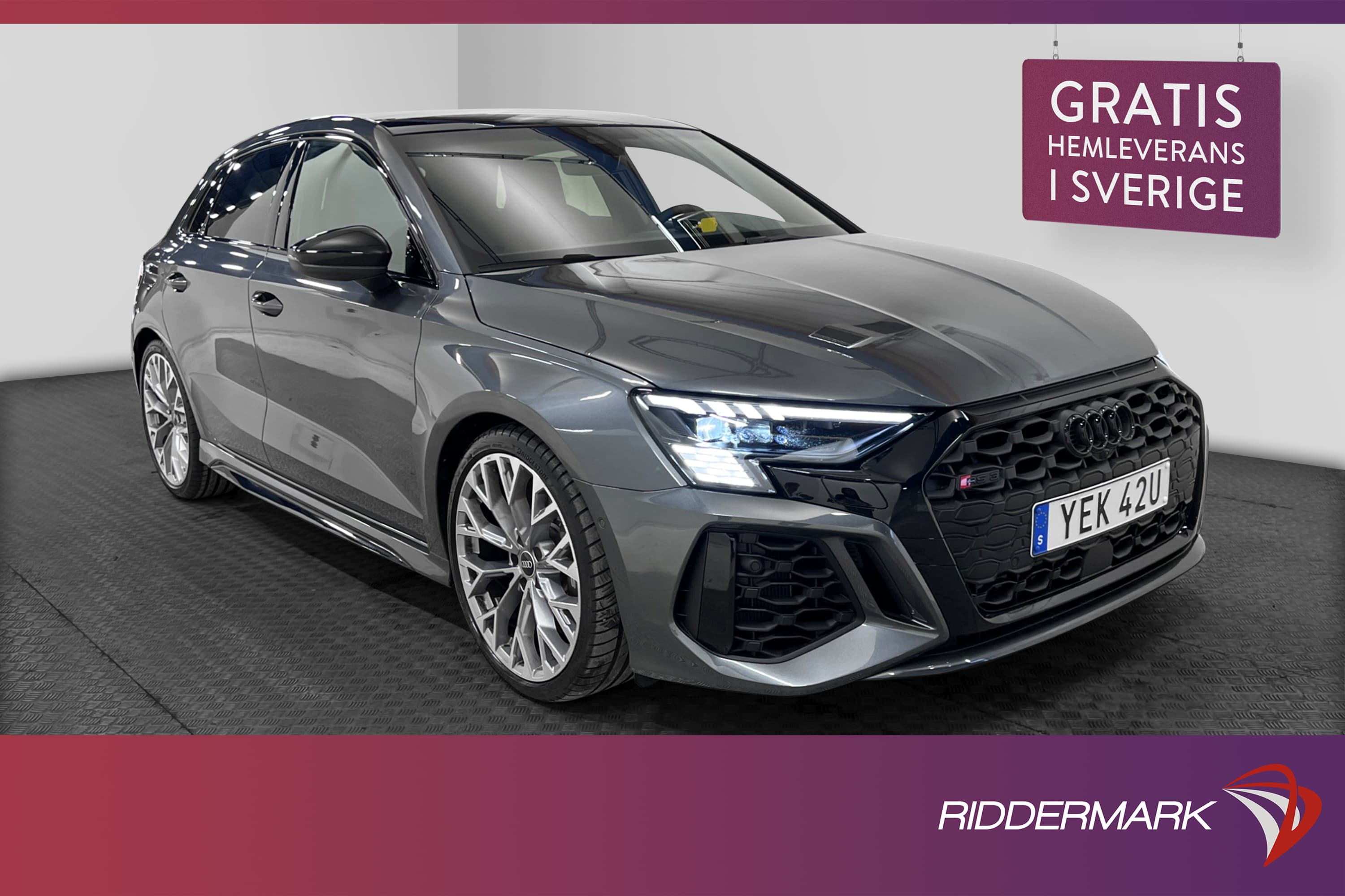 Audi RS3 Sportback Quattro 400hk