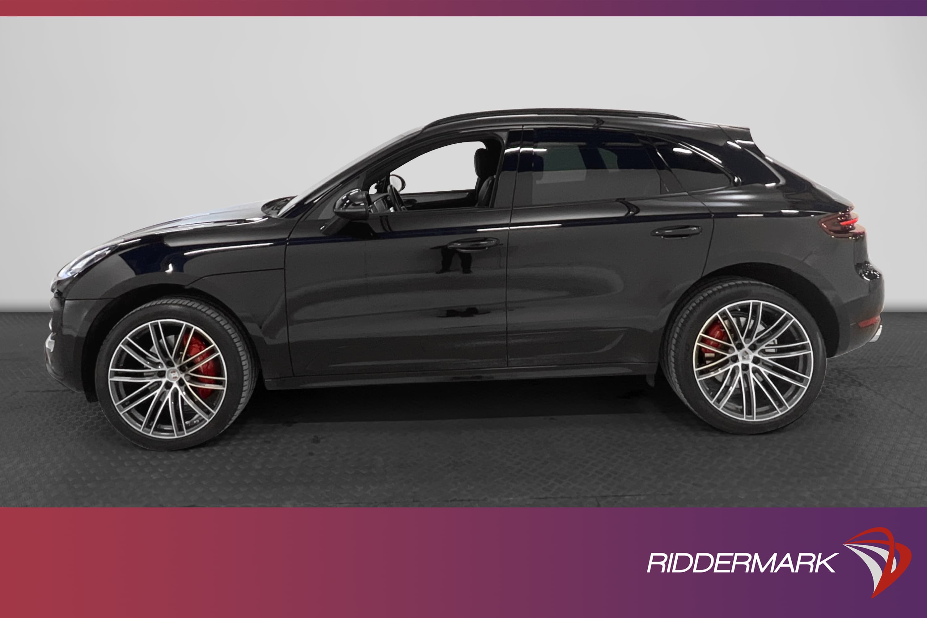 Porsche Macan Turbo PDK 400hk Sport Chrono Pano BOSE PASM