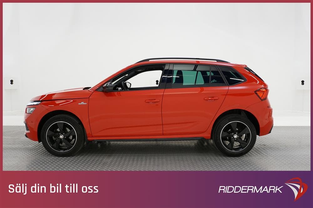 Skoda Kamiq 1.5 TSI 150hk Monte Carlo Pano Navi Cockpit