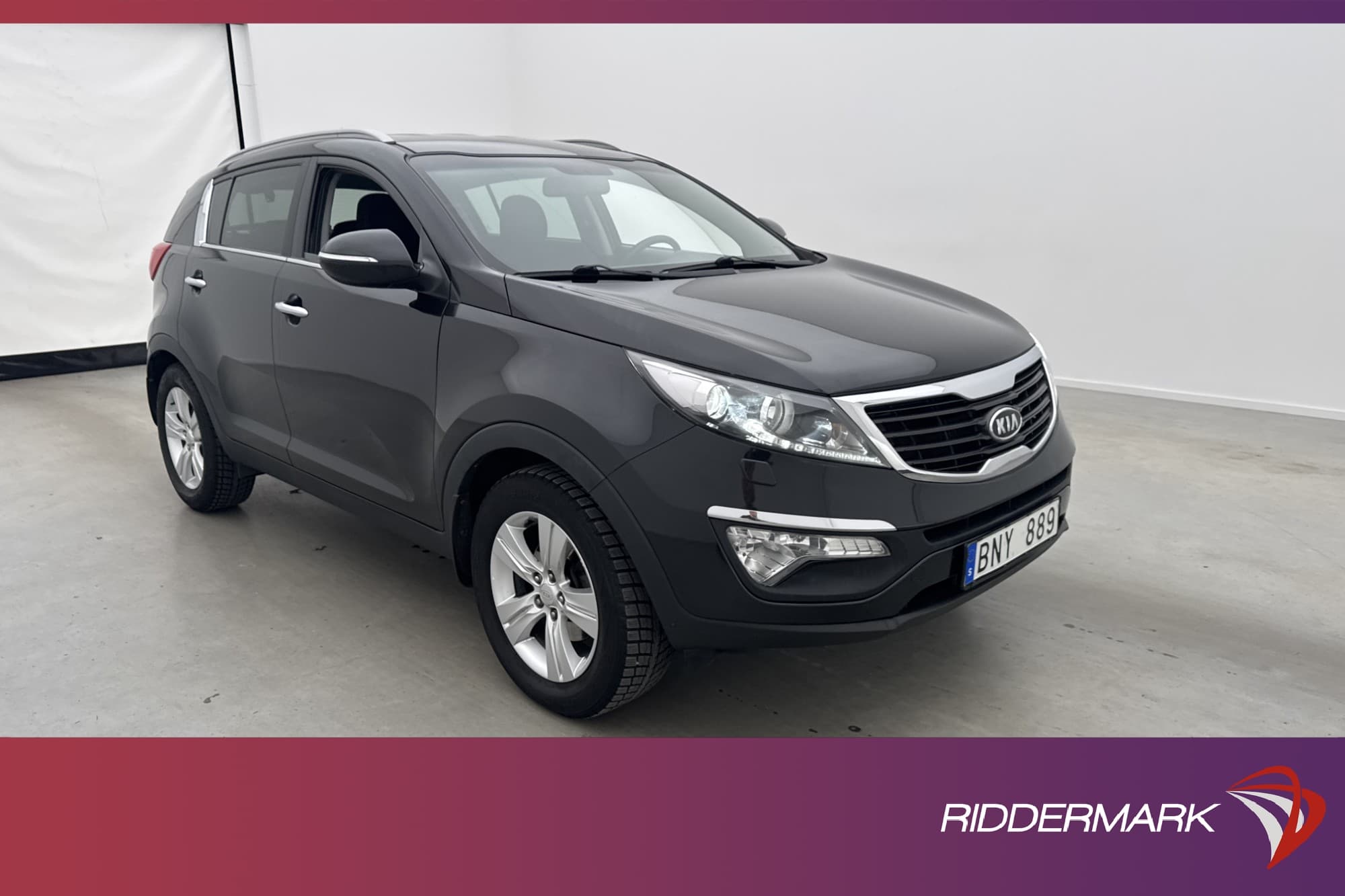 Kia Sportage 1.7 CRDi 115hk EX 0,53l/mil 2 Brukare