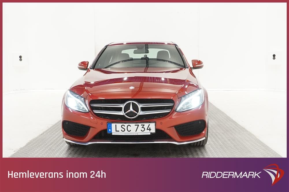 Mercedes-Benz C 250 4M AMG Skinn Navi Drag 0,49L/Mil exteriör