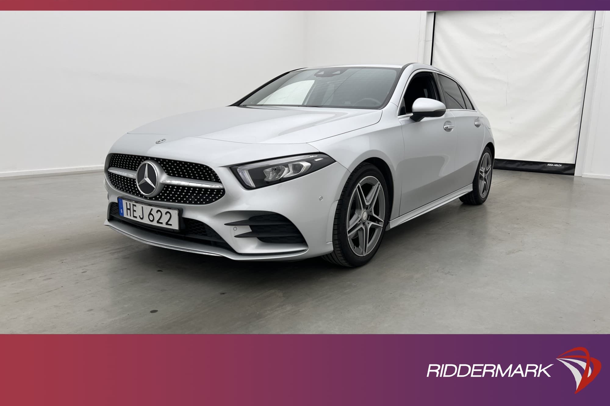 Mercedes-Benz A 200 163hk AMG Dragkrok Burmester Wide Kamera