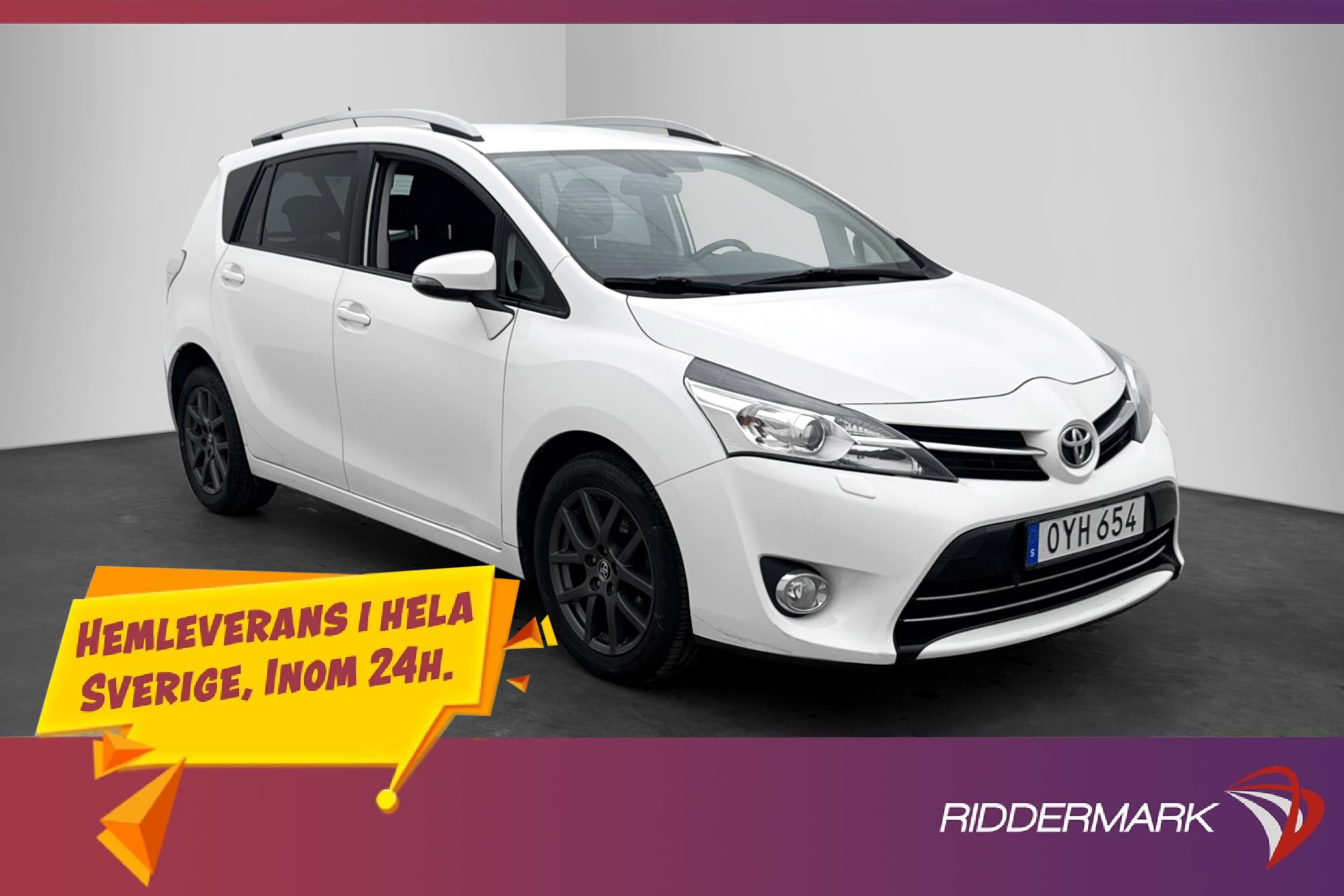 Toyota Verso 111hk Edition Feel 7-Sits M&K-Värmare Kamera