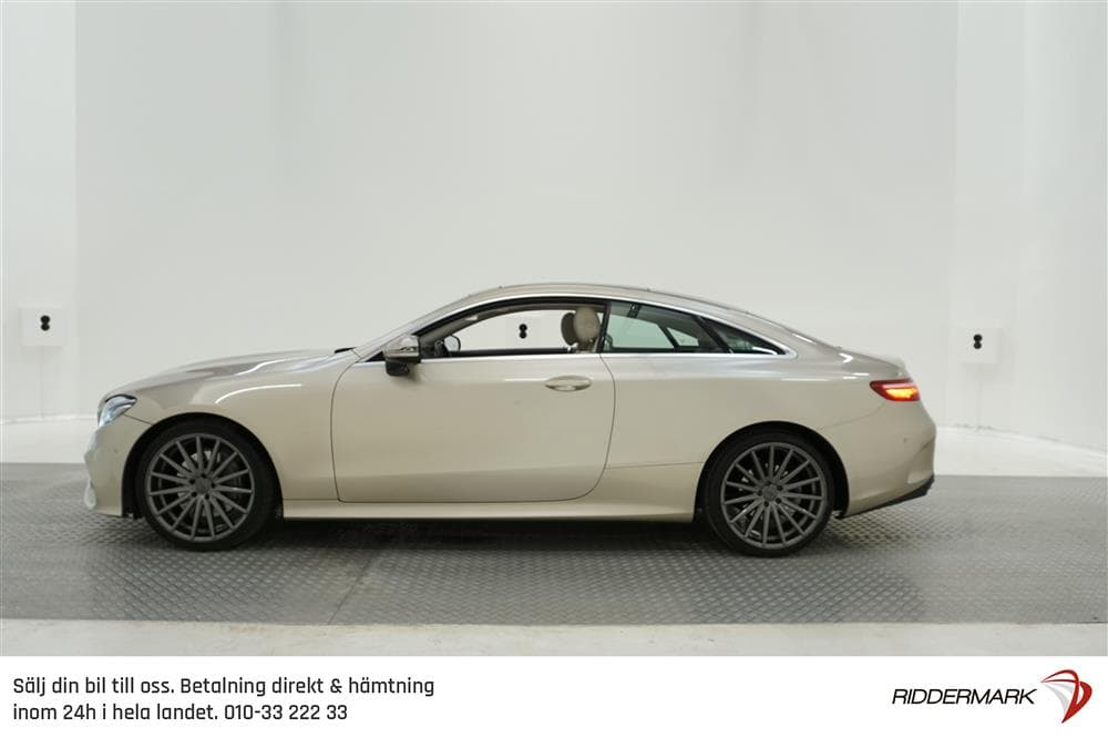 Mercedes-Benz E 220 d Coupé 194hk AMG D-värm Pano Skinn Naviexteriör