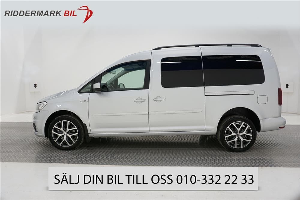 Volkswagen Caddy Maxi life 2.0 4M 7sits Värmare 0.58l/mil
