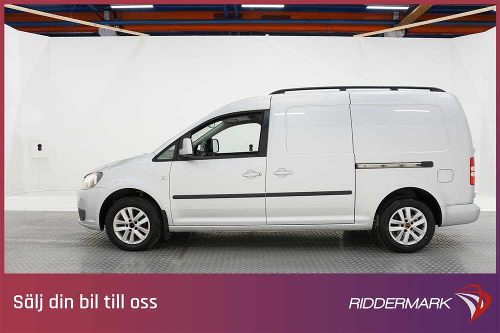 Volkswagen Caddy Maxi 1.6 TDI Aut 102hk Värmare Drag Nyserv