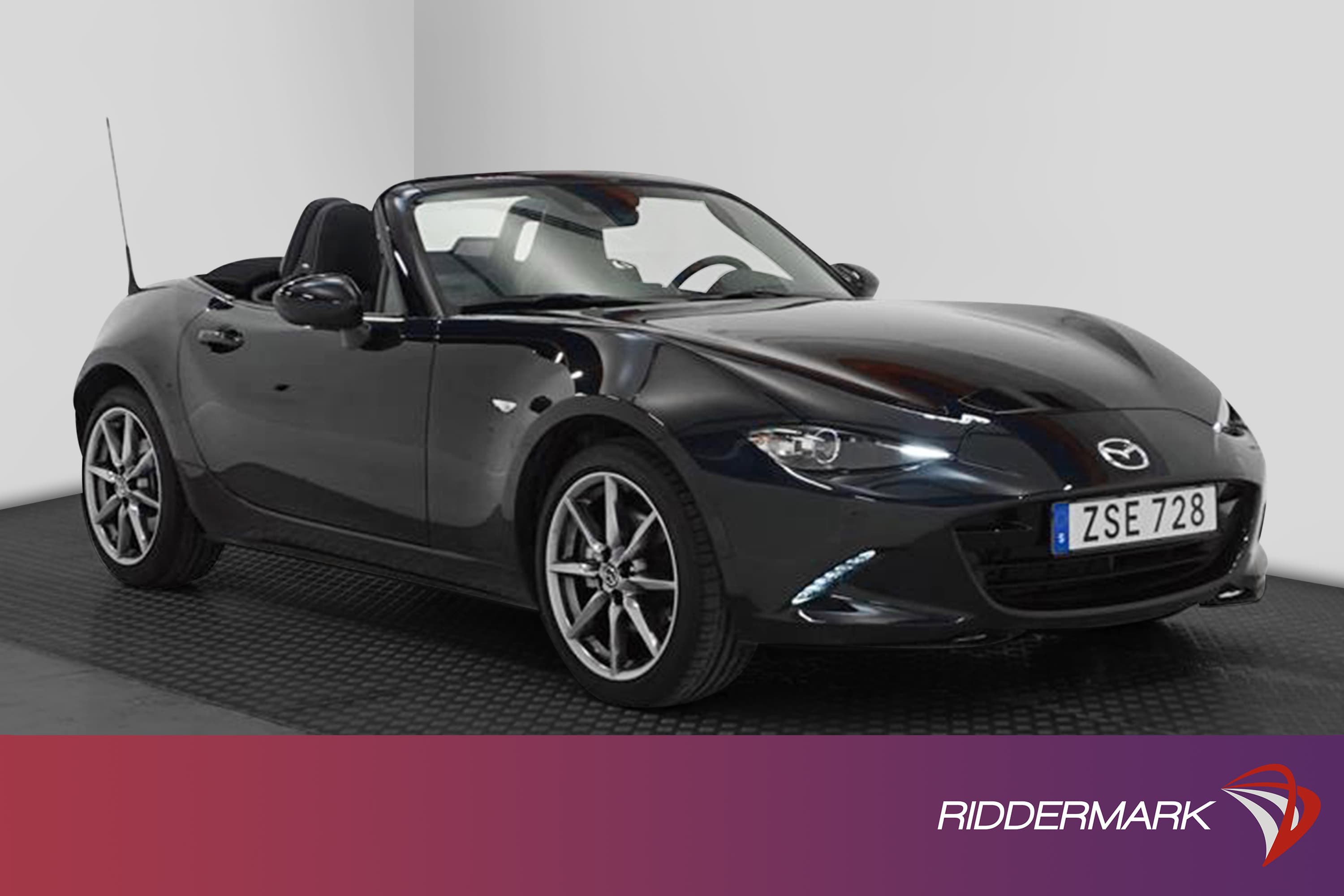 Mazda MX-5 SKYACTIV-G 184hk Cabriolet Navi BOSE Recaro Sportexteriör