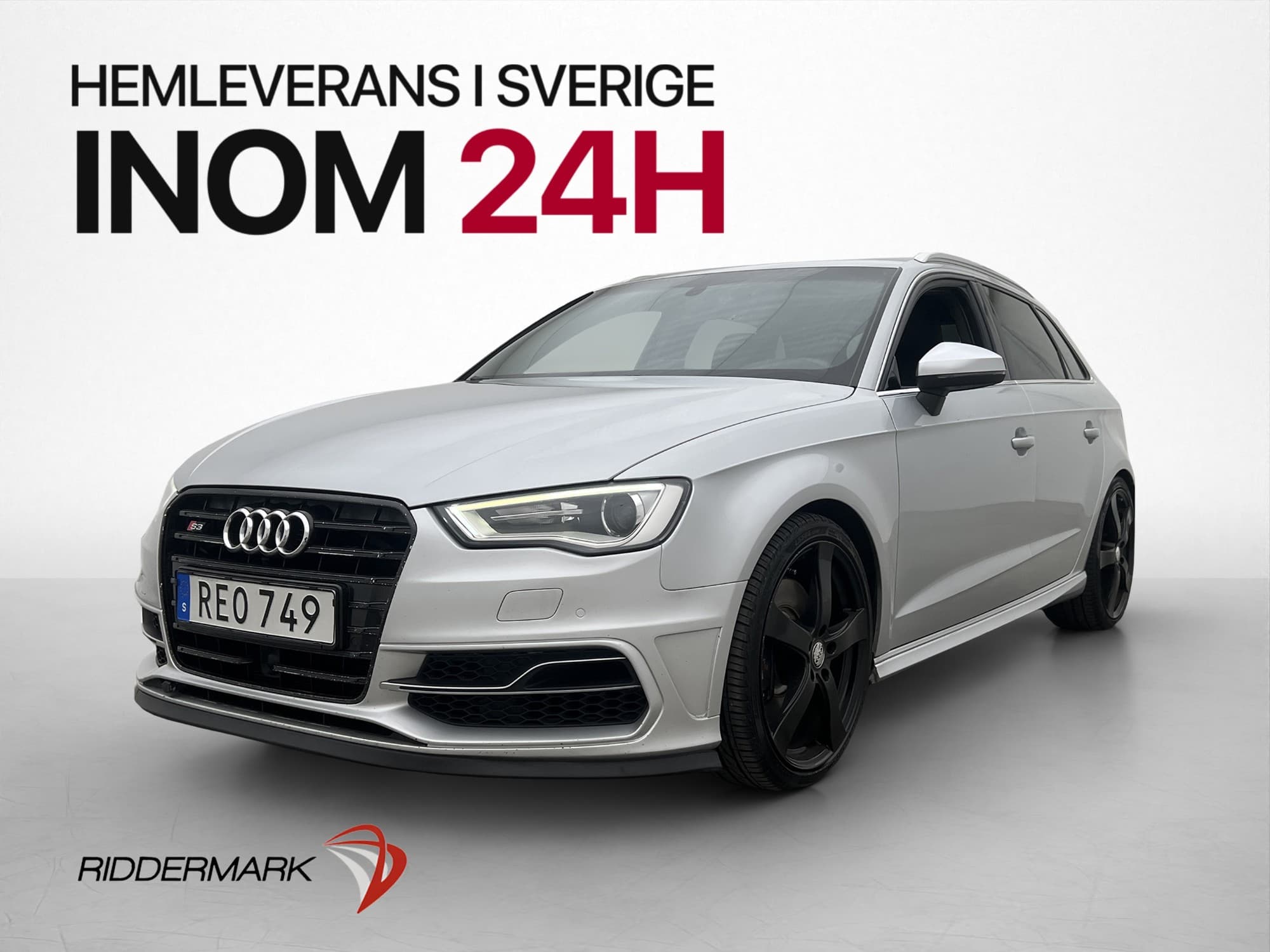 Audi S3 2.0 TFSI 300hk M-Värmare B&O Keyless Adaptiv-fart