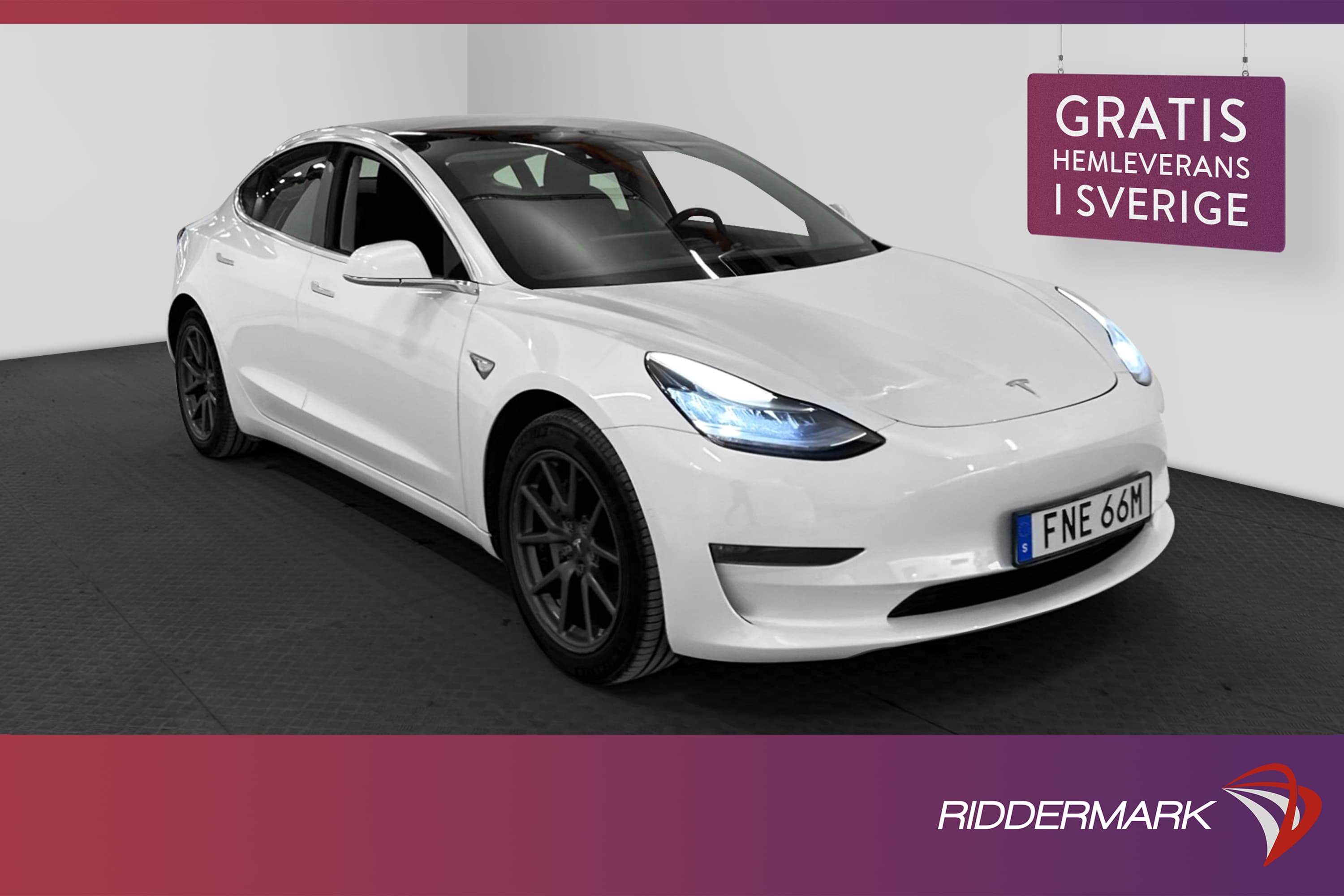 Tesla Model 3 Long Range AWD 440hk
