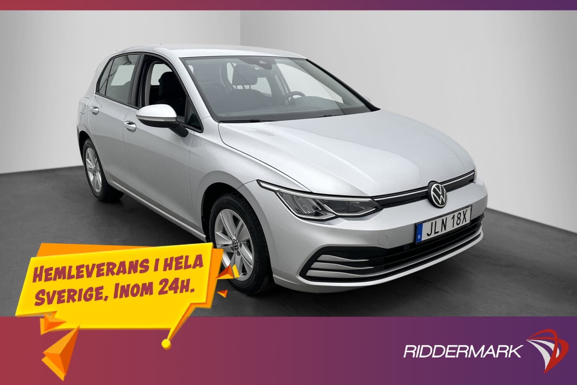 Volkswagen Golf 1.5 eTSI 150hk CarPlay Cockpit Navi Sensorer