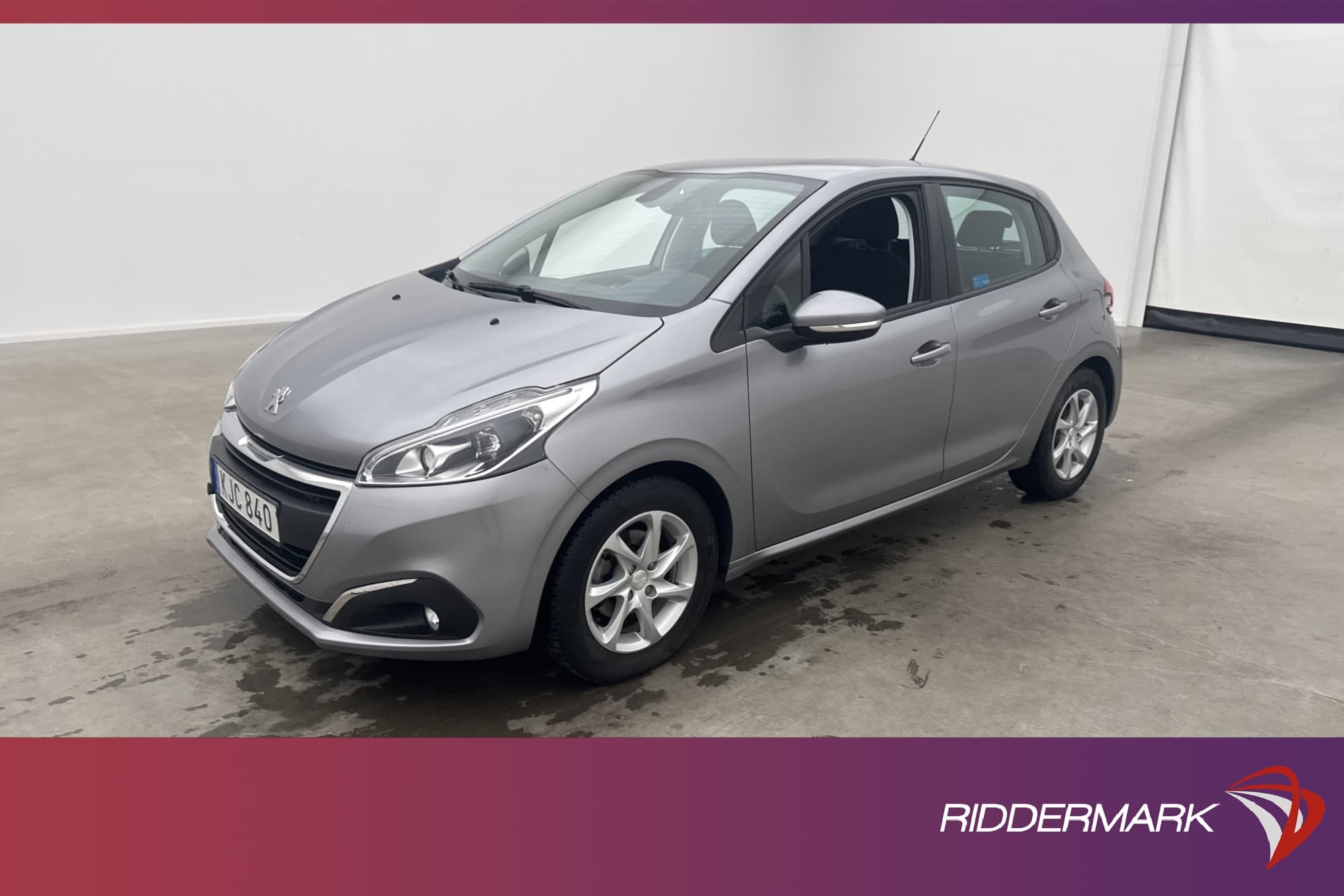 Peugeot 208 1.2 VTi 83hk M&K-Värmare Farthållare
