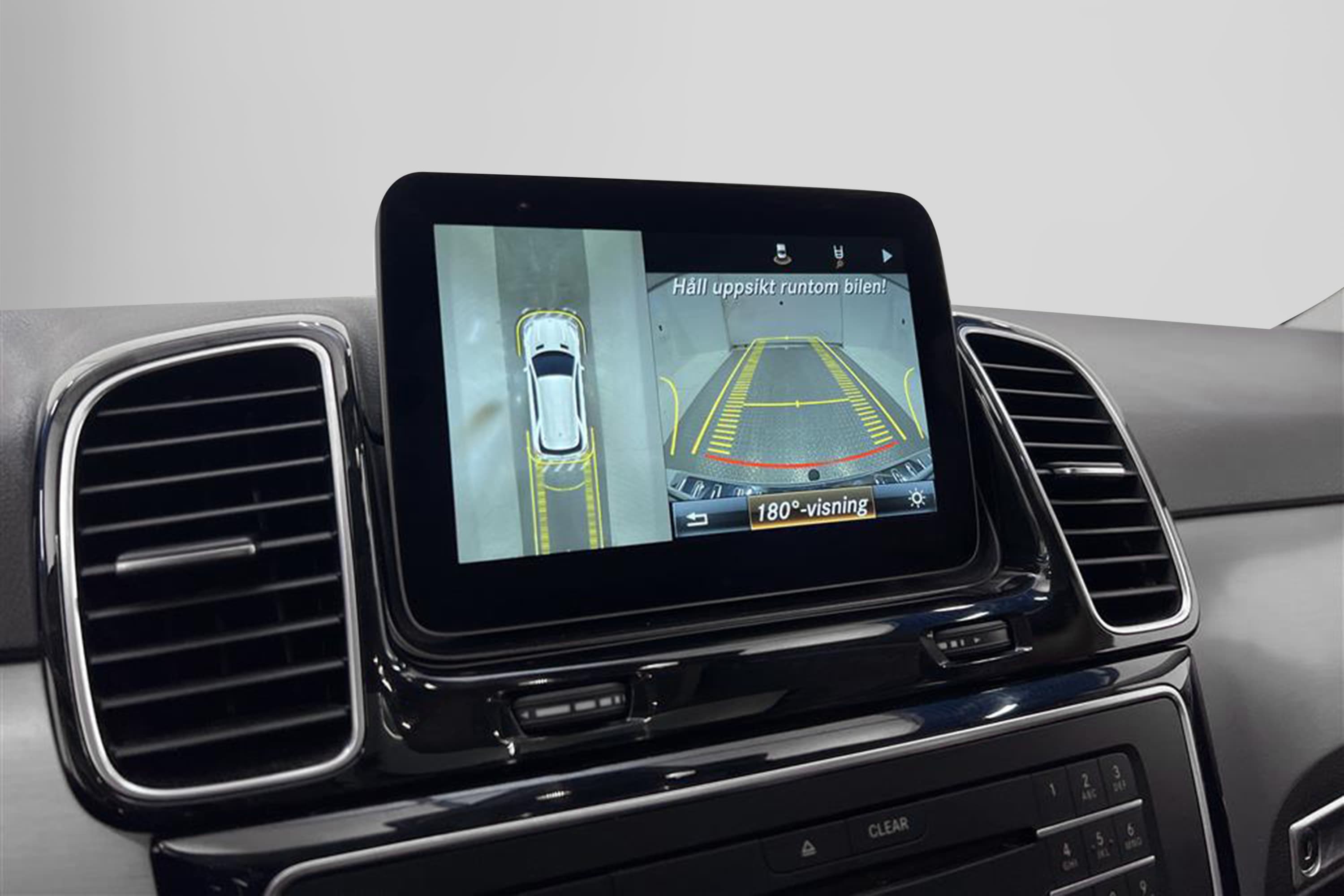 Mercedes-Benz GLE 350d 4M 258hk AMG Värmare Pano H/K 360°interiör