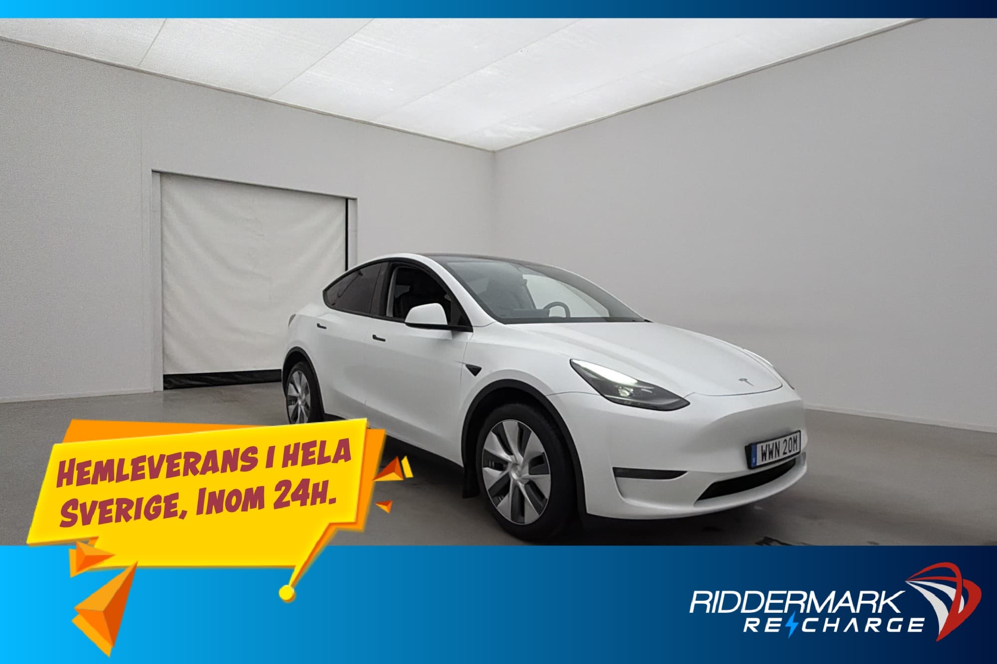 Tesla Model Y Long Range AWD Autopilot Dragkrok Sv.Såld MOMS