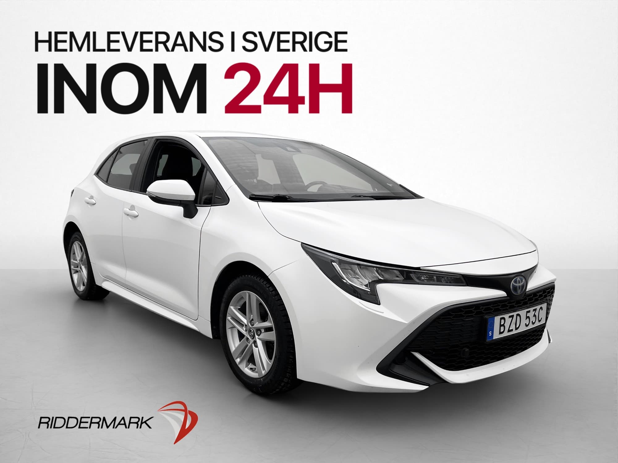 Toyota Corolla Hybrid Active Kamera Motorvärmare Rattvärme