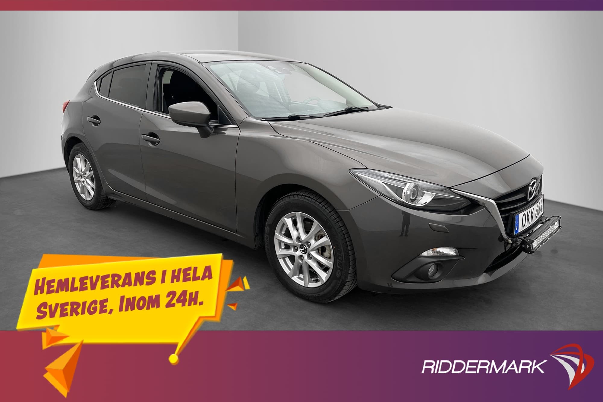 Mazda 3 Sport 2.0 SKYACTIV-G 165hk Keyless Navi P-Sensorer